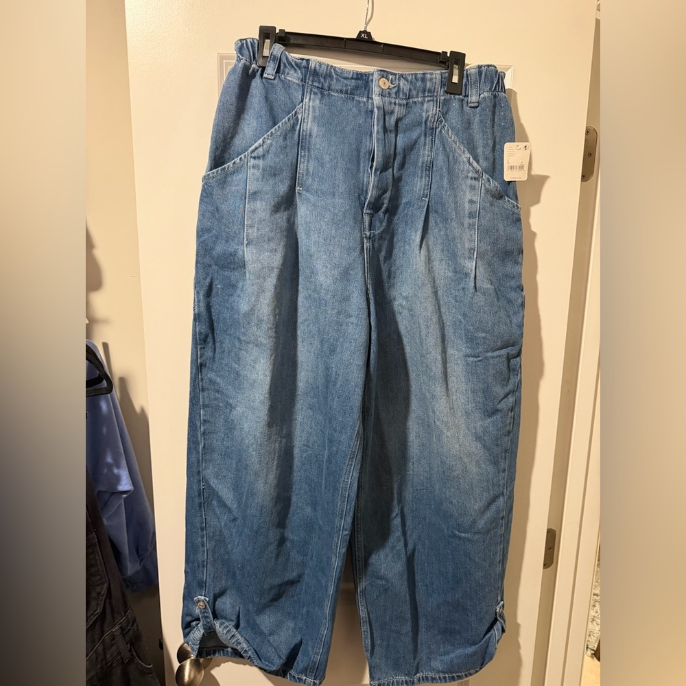 We The Free La Vida Pull On Jeans Size L NWT